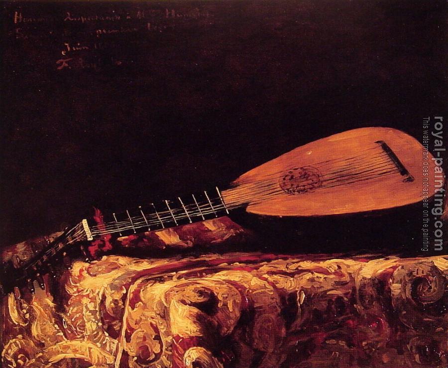 Ferdinand Roybet : The Mandolin Ferdinand Roybet : The Mandolin